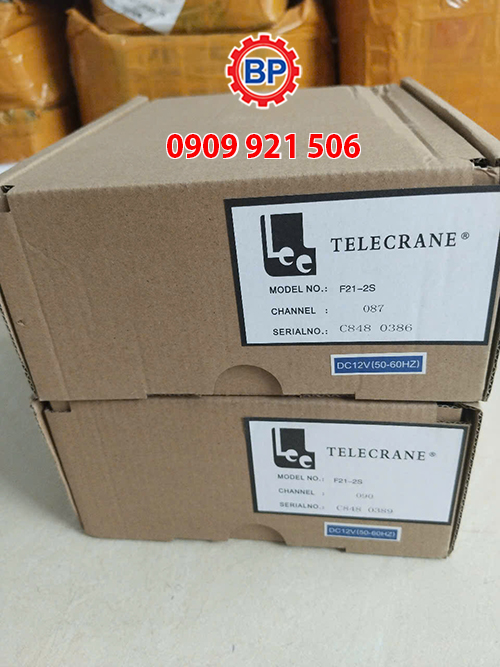 Điều khiển từ xa Telecrane F21-2S(12V)